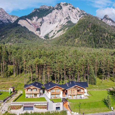 Les Ciases Chalets Dolomites St. Vigil Exterior foto
