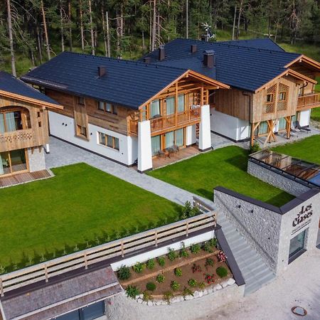 Les Ciases Chalets Dolomites St. Vigil Exterior foto