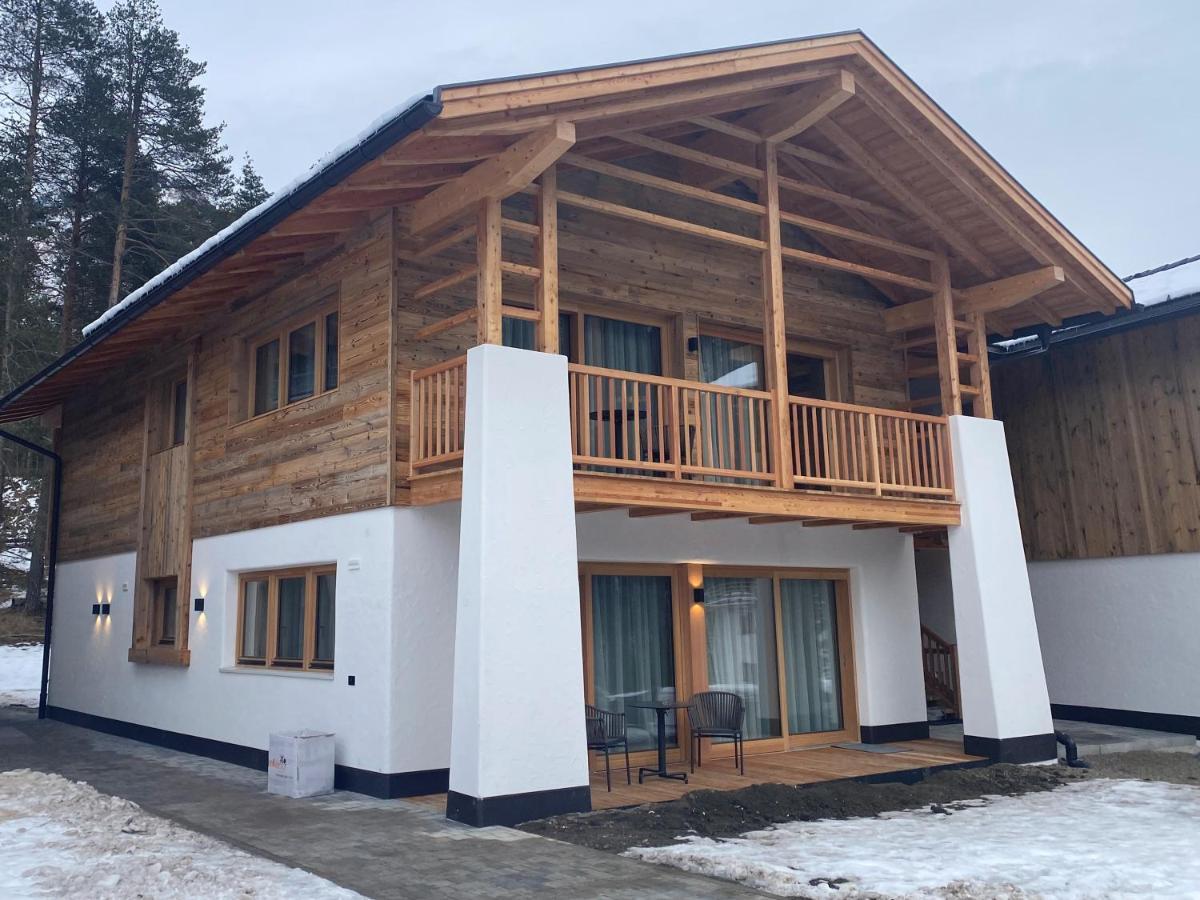 Les Ciases Chalets Dolomites St. Vigil Exterior foto