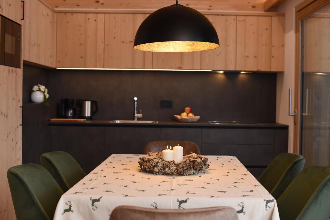 Les Ciases Chalets Dolomites St. Vigil Exterior foto