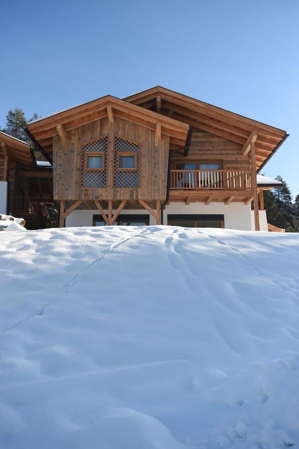 Les Ciases Chalets Dolomites St. Vigil Exterior foto