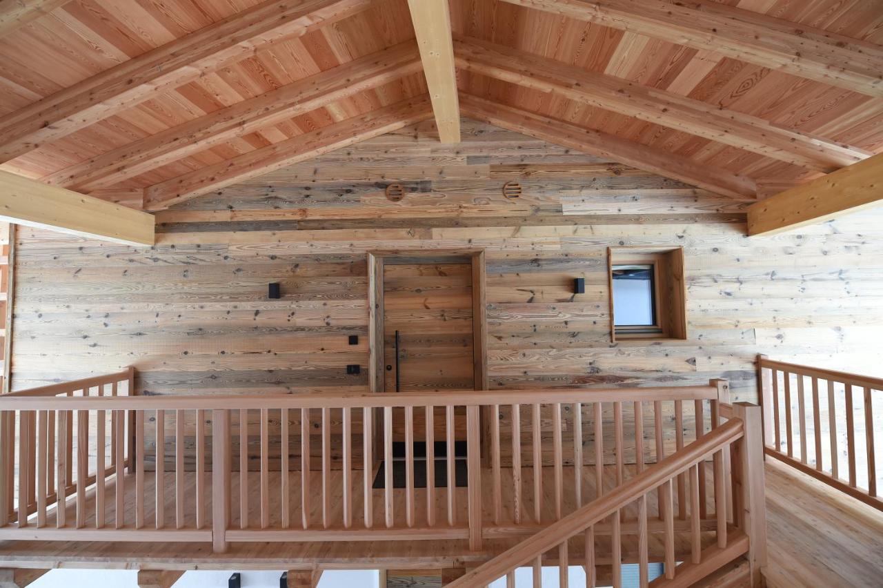Les Ciases Chalets Dolomites St. Vigil Exterior foto
