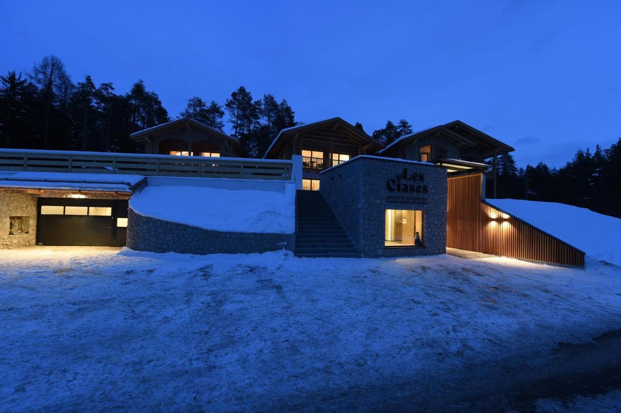 Les Ciases Chalets Dolomites St. Vigil Exterior foto